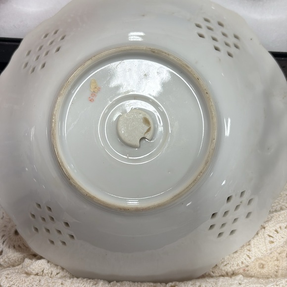 vintage Ardalt Lenwile China compote dish and a matching bell, made in Japan. - Picture 5 of 5